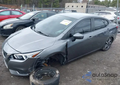 2021 Nissan Versa Sv Xtronic Cvt из США, поврежденный, VIN 3N1CN8EV0ML874491